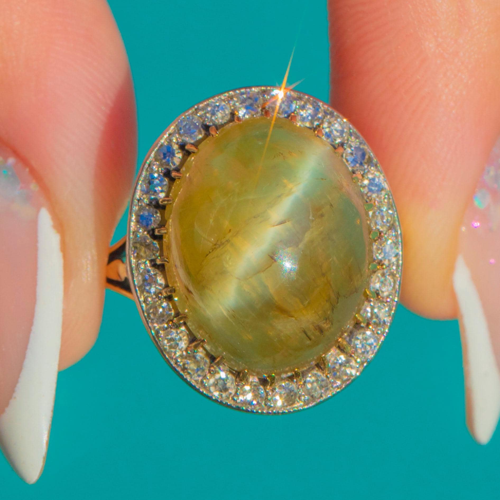 Antique Cats Eye Chrysoberyl - Etsy