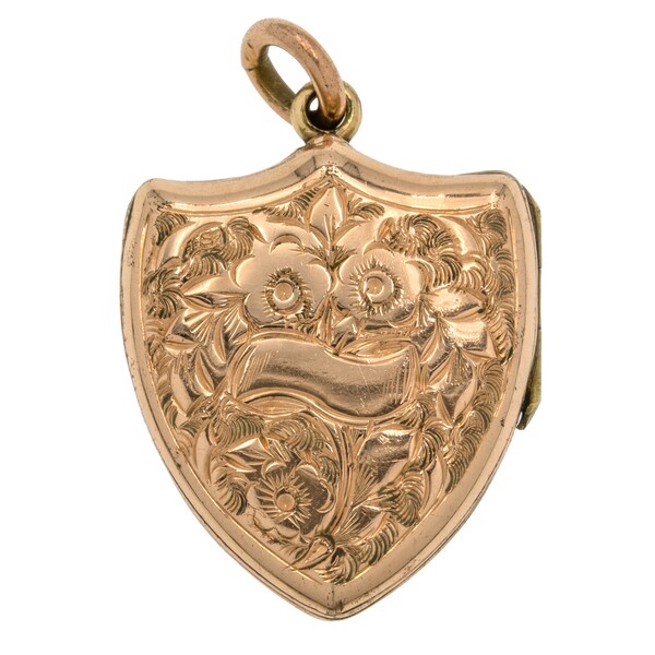 Shield Locket - Etsy