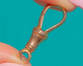 Victorian 9ct Gold Dog-Clip Clasp