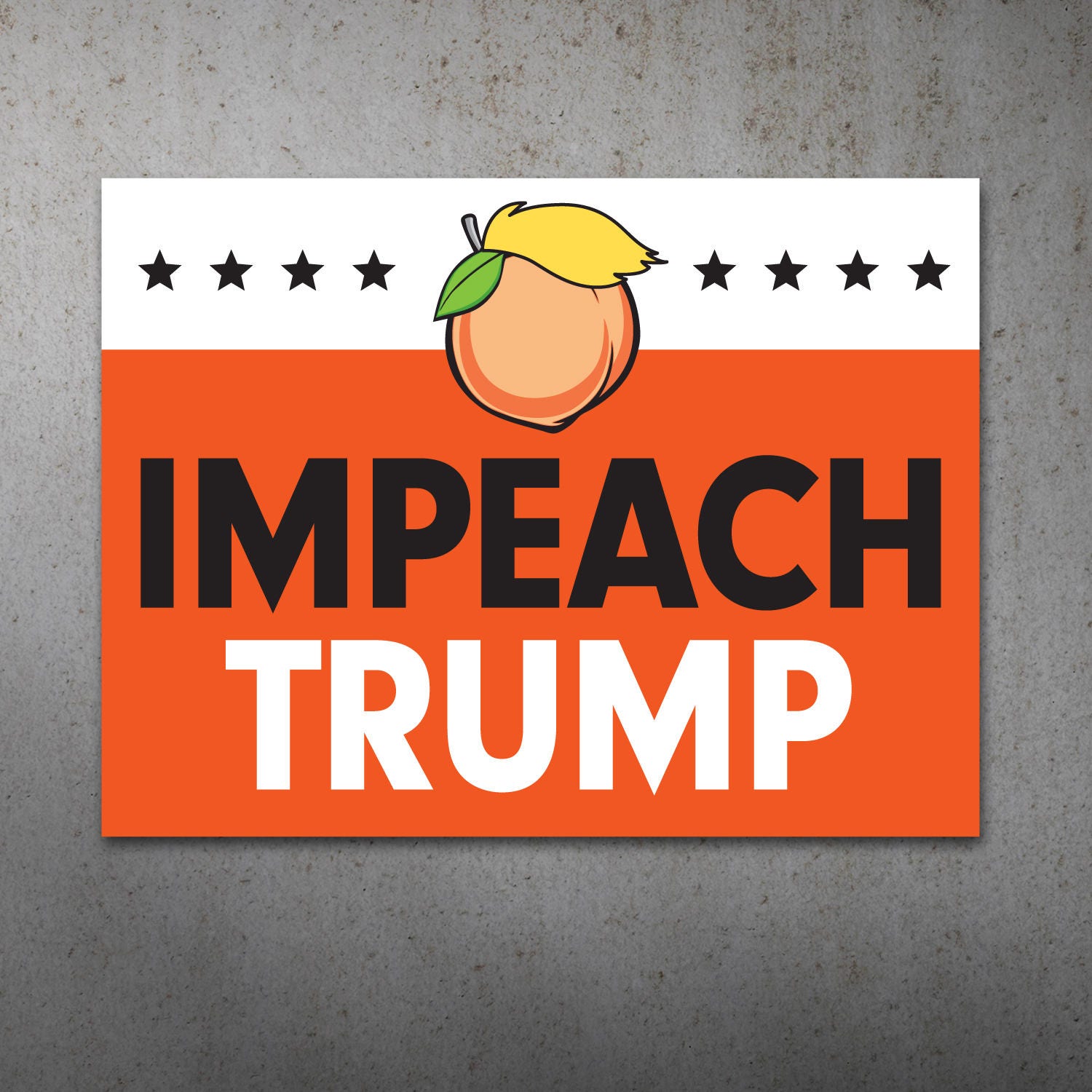 Impeach Trump PRINTABLE Protest Poster Political Anti Trump | Etsy