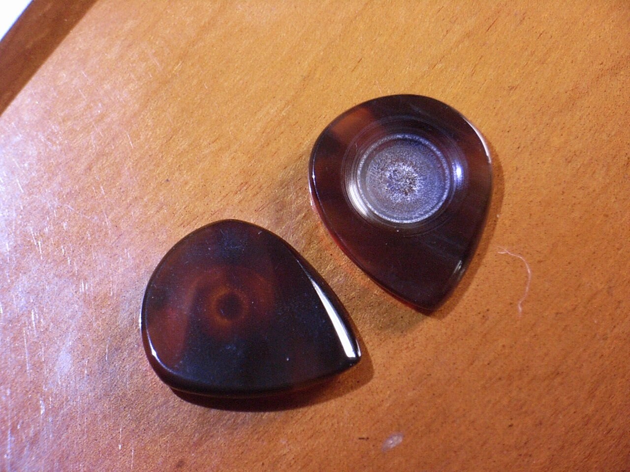 Gypsy jazz pick.3.5mm handmade from casein for outstanding Etsy