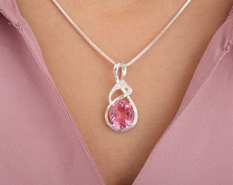 Incredibile ciondolo in argento sterling 925 con pietra preziosa Incredibile ciondolo in argento sterling 925 con pietra preziosa