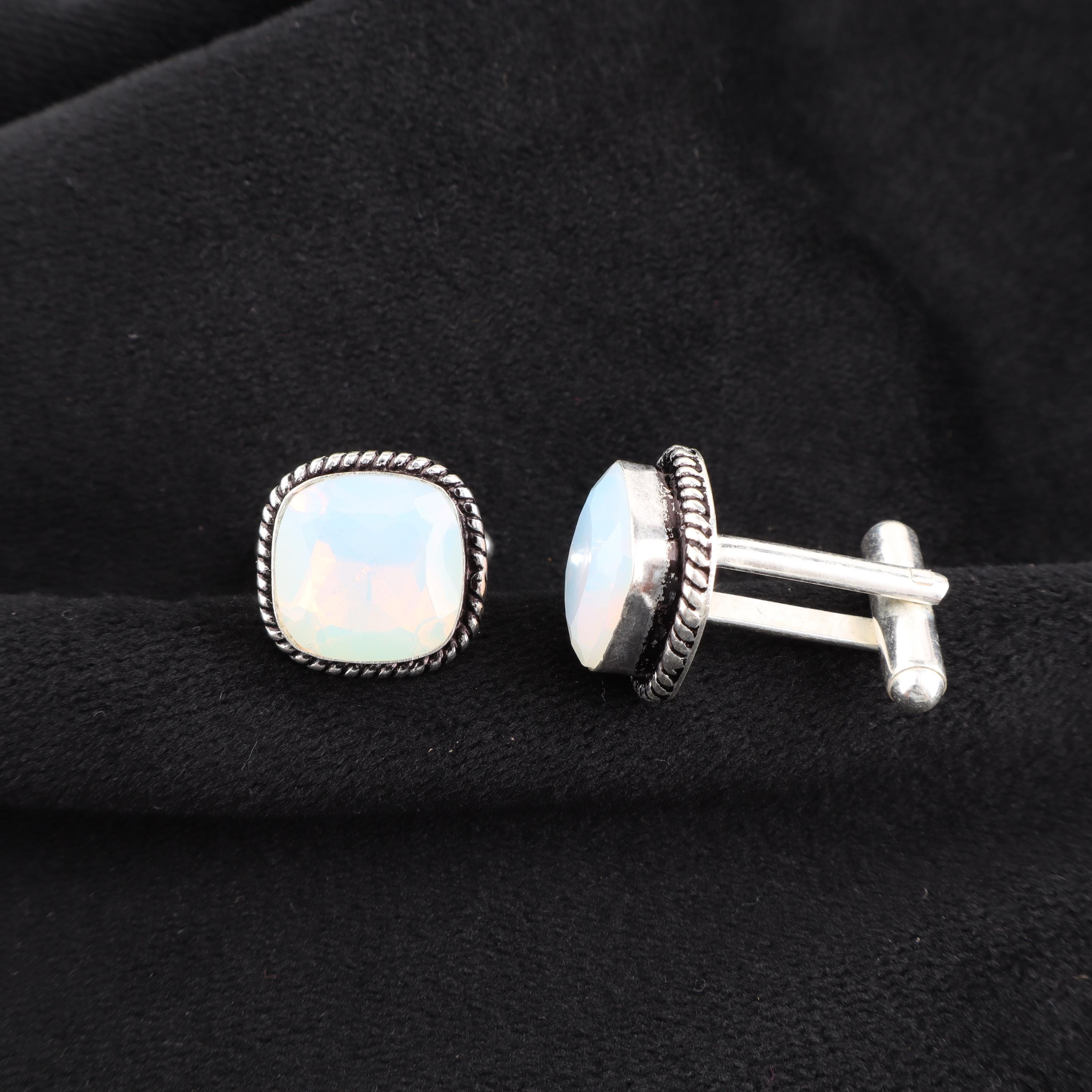 Acheter Bracelet manchette en argent sterling 925 fait à la main avec pierres précieuses Tsavorite réglable