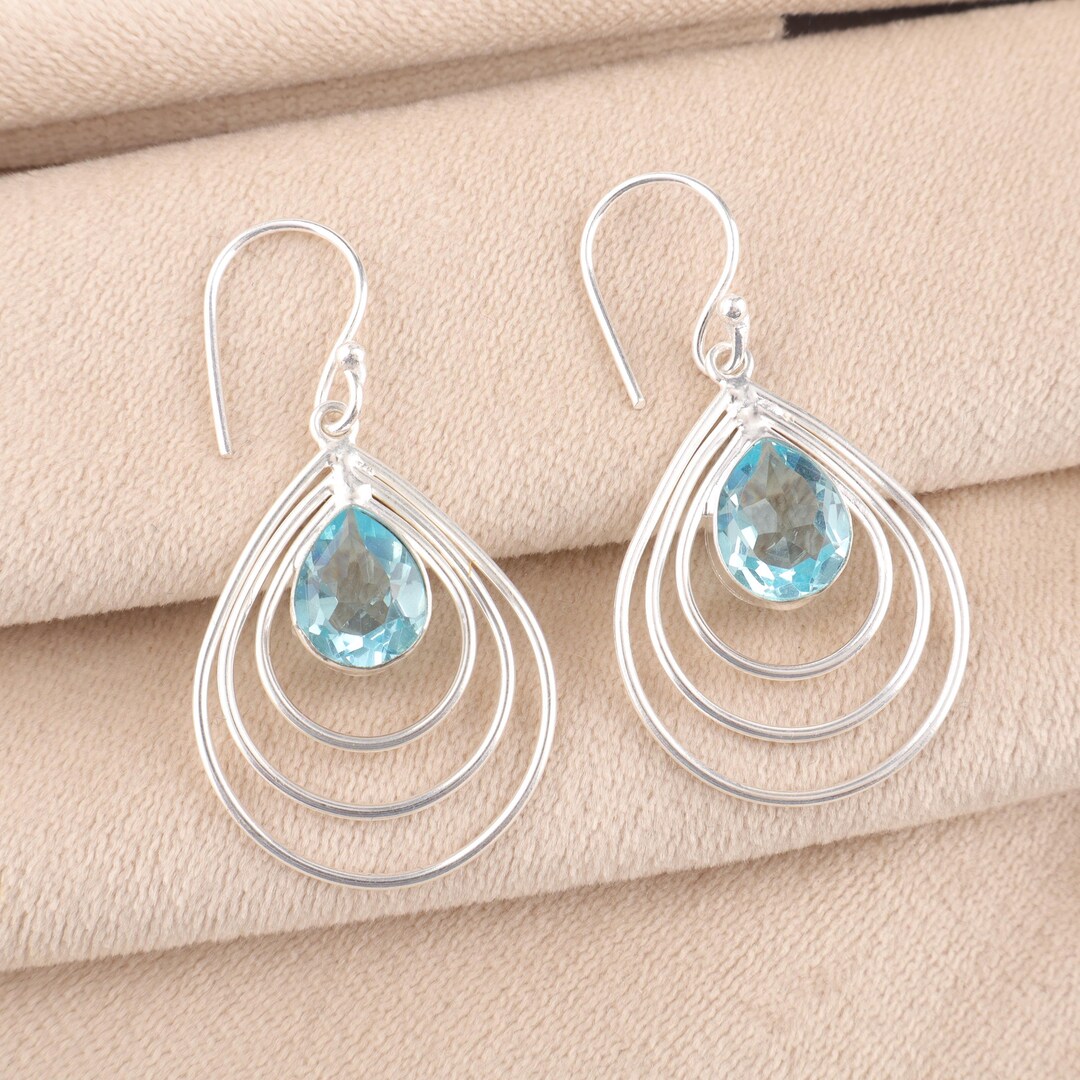 SALAN Orecchini A Bottone in Argento Sterling 925 Orecchini Tondi in