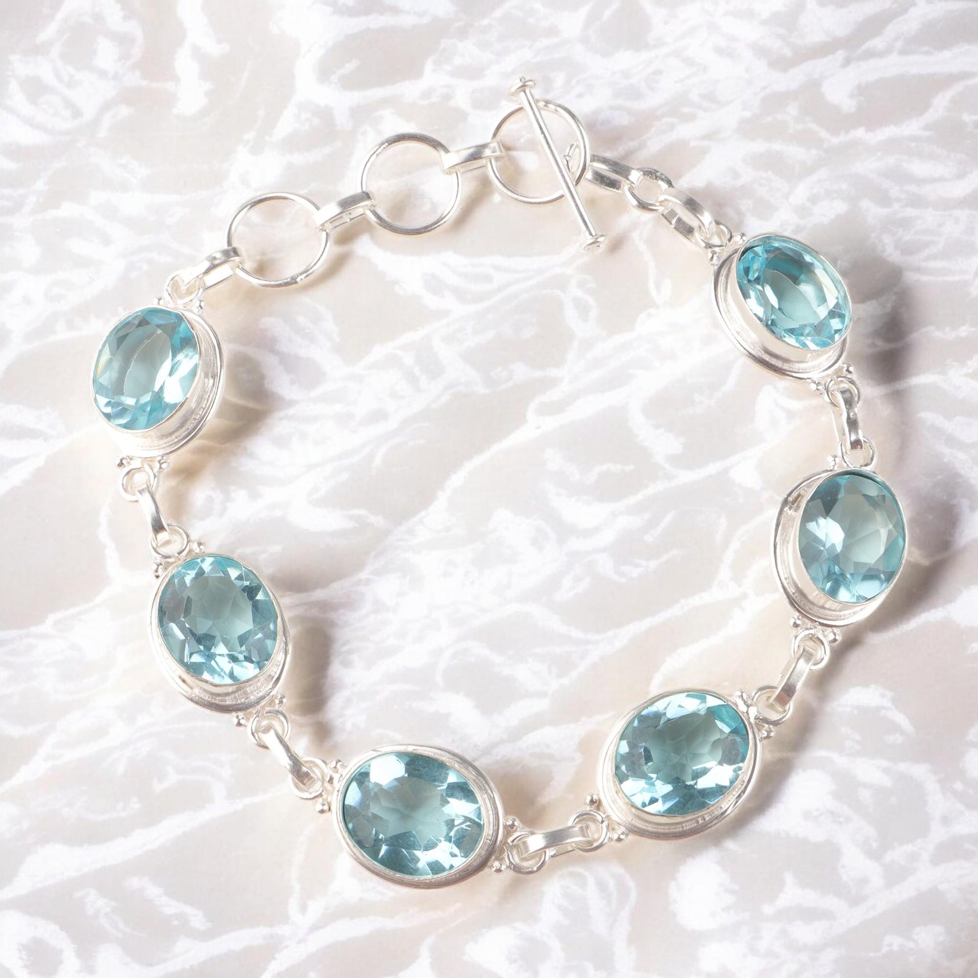 Boucle d'oreille perles vertes - France
