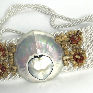 Vintage Seashell Rope Belt - Etsy display picture 2