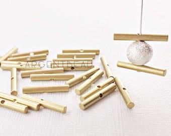 20pcs best seller  1.1*2*20mm hole 1.1mm Separator Spacer Bar Connector ,holes Flat Spacer Bar,Jewelry Making For Necklace Bracelet  AG361