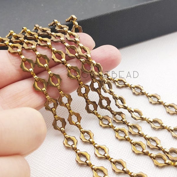 0.93 meter 5mm medium Long Cable Chain -Choose Your Length chain brass wholesale jewelry making supplies Argentbead AGB1251/B10/226AG20112