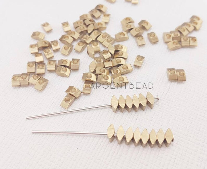 Brass Beads Oval Spacer