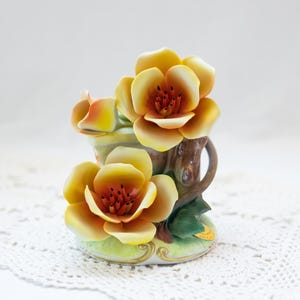 カポディモンテ　 CAPODIMONTE　置物　イタリア イタリア製 カポディモンテ フィギュリン 陶人形 置物 - メルカリ