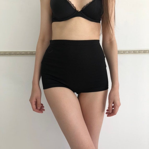 black shorts transparent