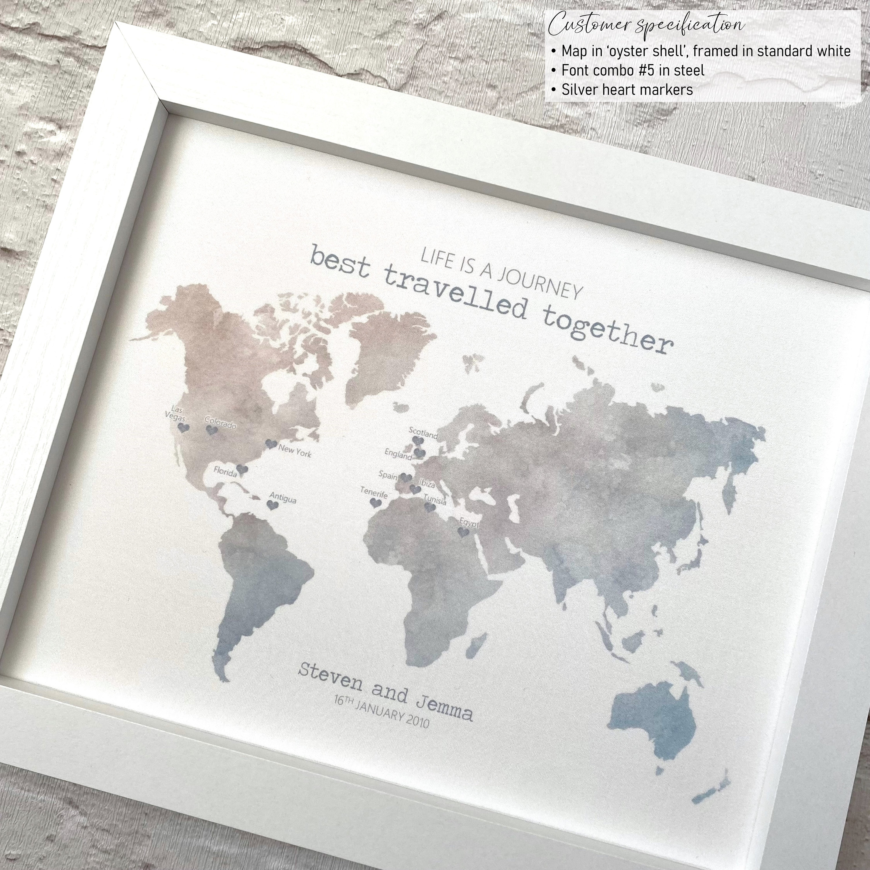 Cadre Personnalise En Soie 12eme Anniversaire De Mariage Etsy France