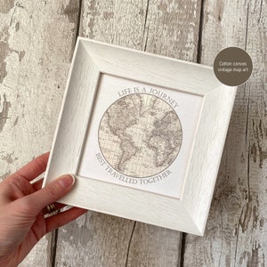 Personalisiertes Geschenk für Ihn, Landkarte, Landkarte, Wanddeko zum Hochzeitstag oder Jahrestag