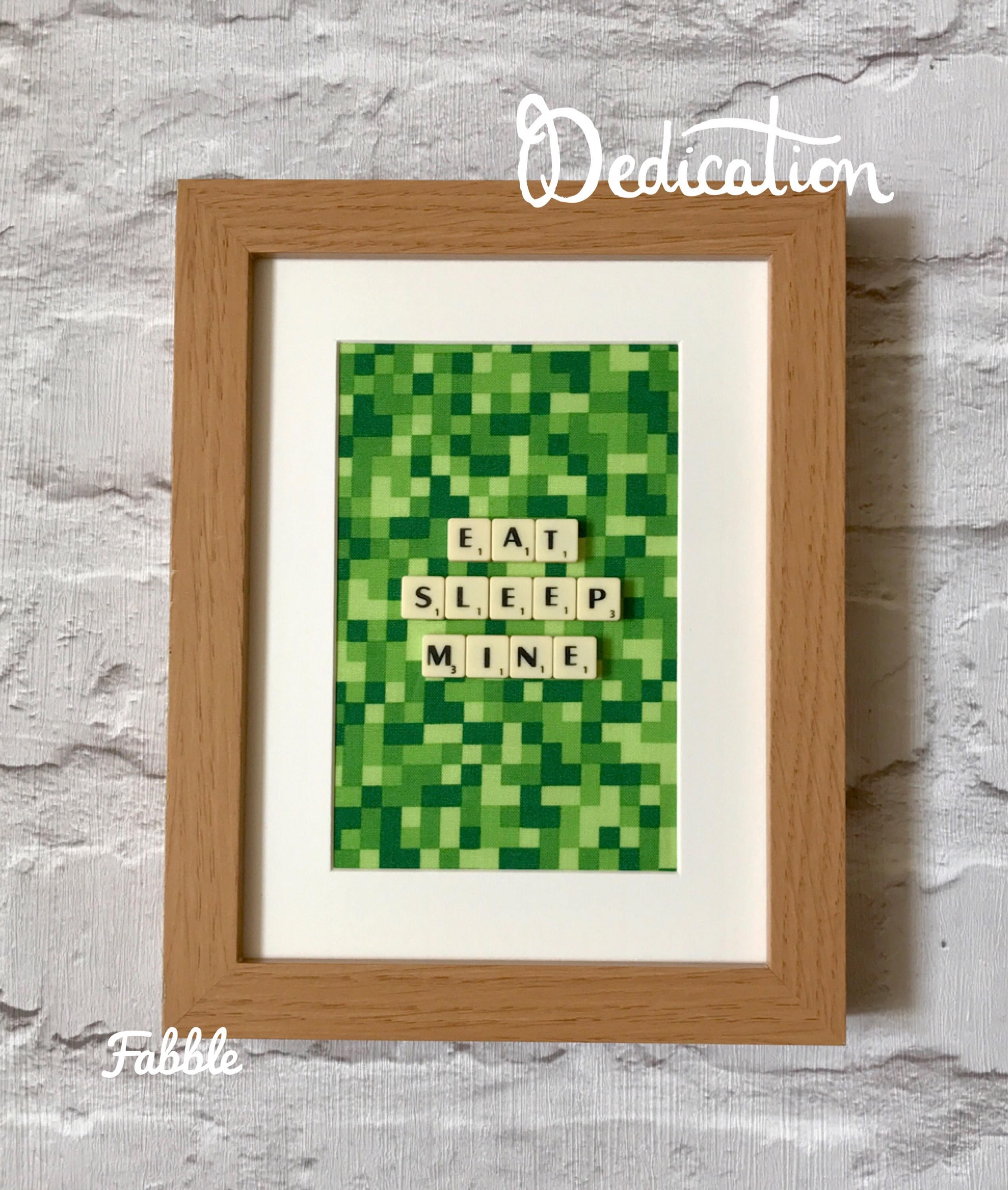 Minecraft inspired wall art minecraft wall decor minecraft | Etsy
