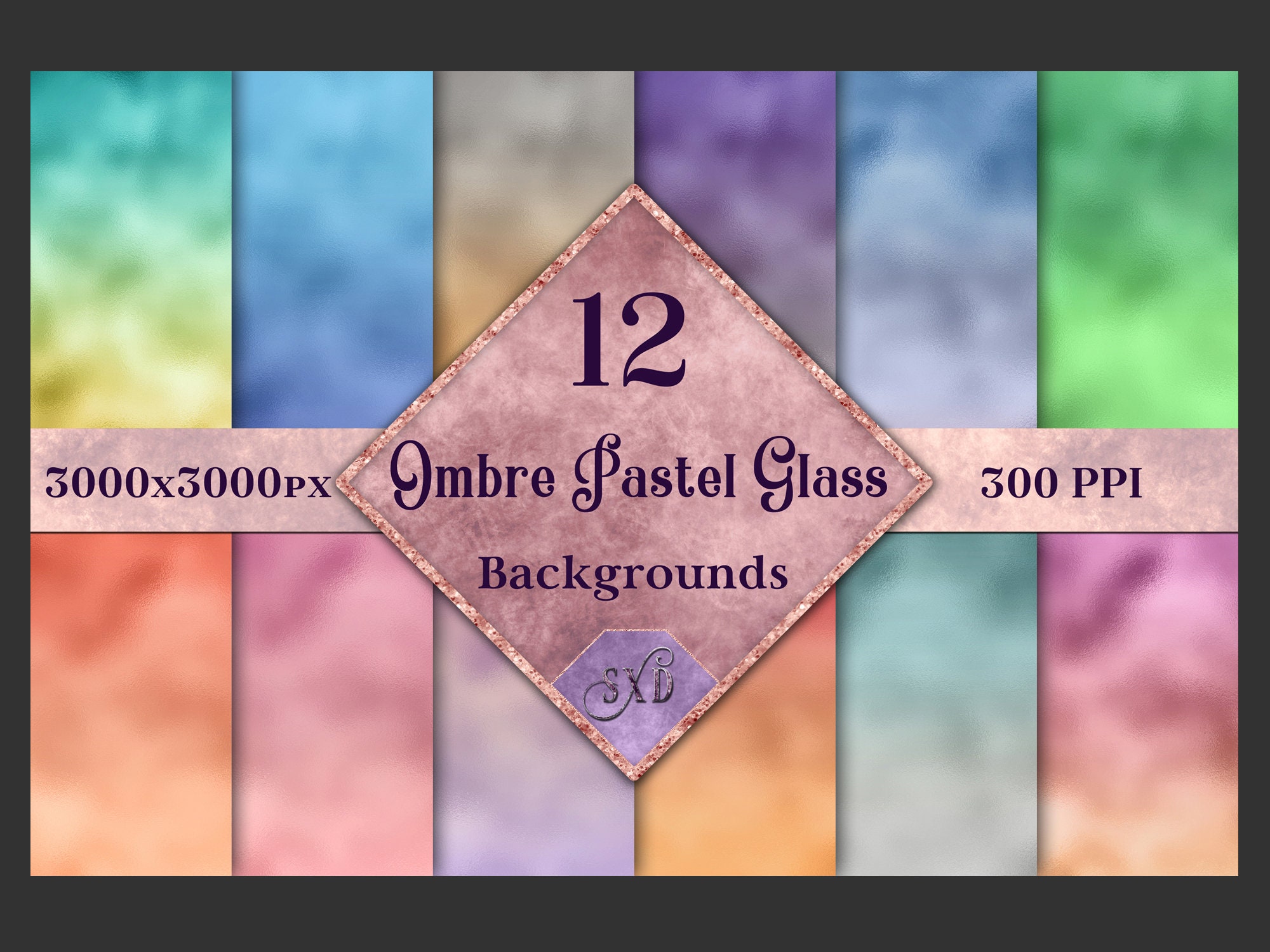 Magical Alchemy 3-12 Background Images Textures Set