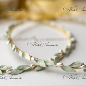 Olive leaves stefana Greek Crowns Handmade Stefana Greek Style Olive Leafs Orthodox Wedding Stephana χειροποίητα στέφανα