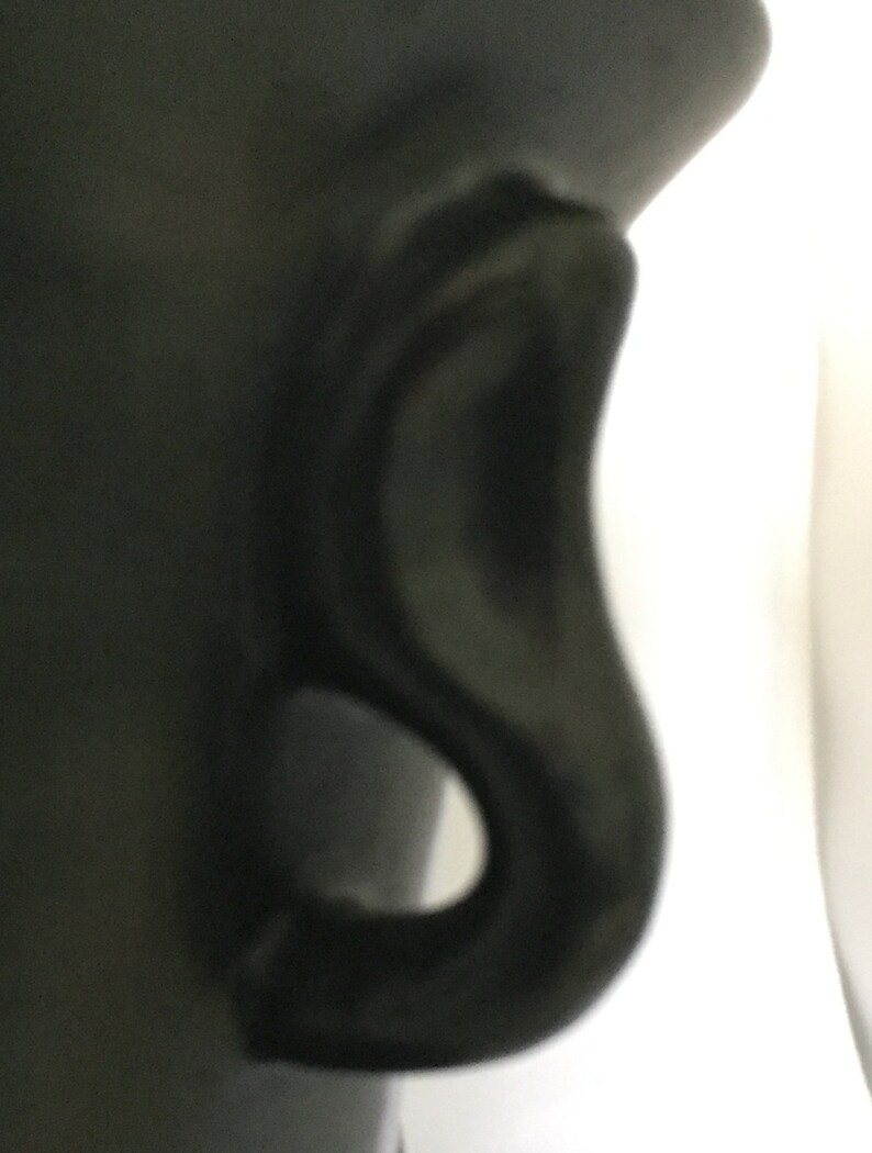 Barro Negro Oaxaca Vase Hand Modeled and Hand Carved
