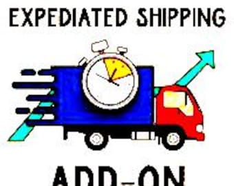 RUSH and Shipping UPGRADES options