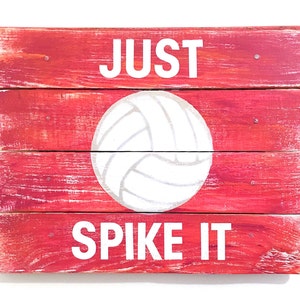 Signo de voleibol decoración de voleibol arte de voleibol | Etsy