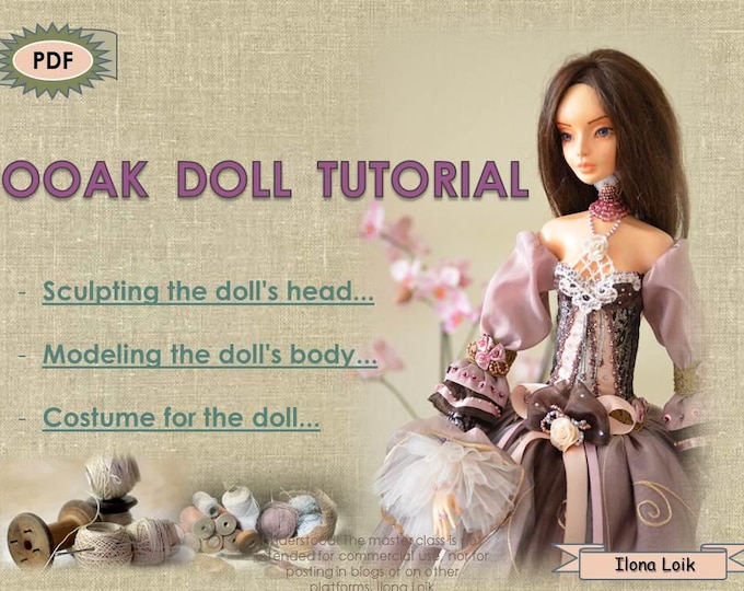 Doll Pattern Tutorial OOAK Art Doll DIY Tutorial Art Doll Pattern - Etsy