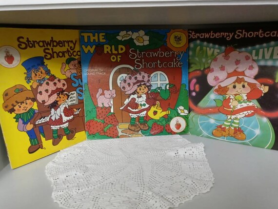 Lot Of 3 Vintage Strawberry Shortcake Vinyl Record Albums Etsy Lot Of 3 Vintage Strawberry Shortcake Vinyl Record Albums Etsy