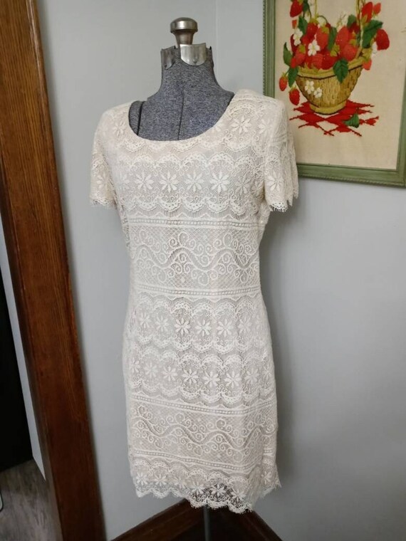 Robe Vintage Ann Taylor Loft - Taille 8 (US) - Occasion Très Bon état - Style Classique Femme