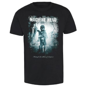 Machine Head Through the Ashes M, L, XL, 2XL Black T-Shirt