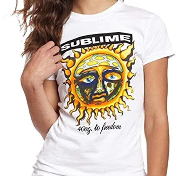Sublime 40 oz To Freedom Womens T-Shirt Size XXL