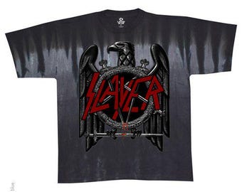 Camiseta teñida con águila Slayer M, L, XL, 2XL