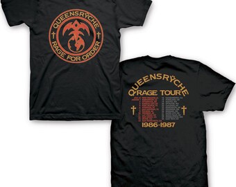 1997 Queensryche World Tour T-shirt Vintage 1990s Giant Tag Metal