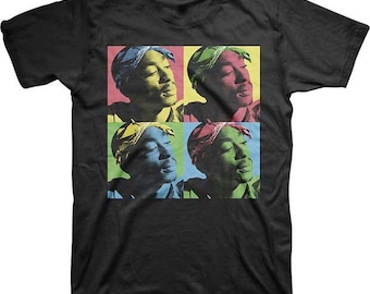 Tupac 2Pac Pop Art M, L, XL, 2XL Black T-Shirt
