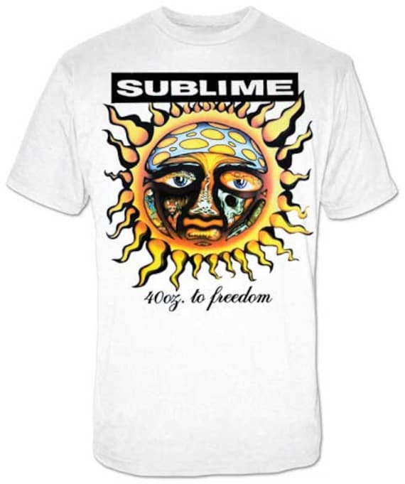 Sublime 40oz to Freedom M, L, XL, 2XL White T-shirt - Etsy