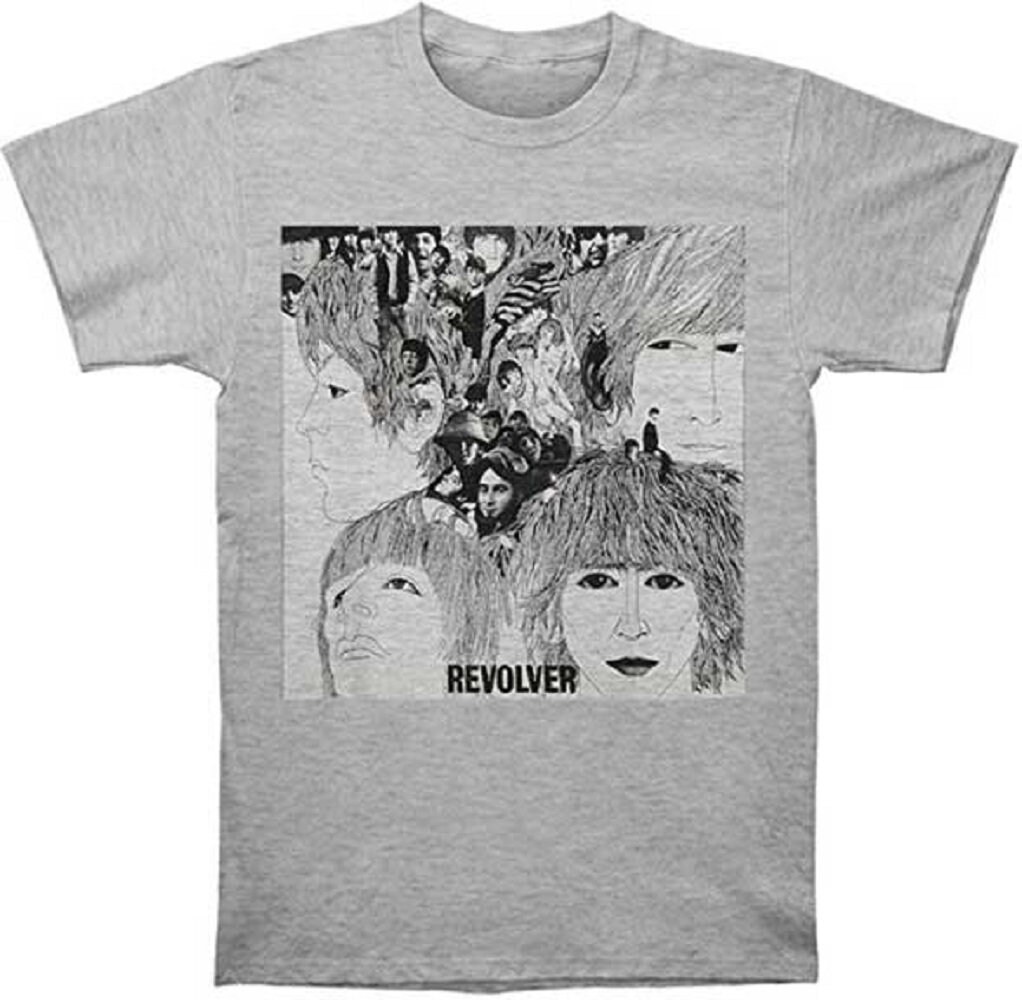 The Beatles T-Shirt Revolver Album Official White New | eBay