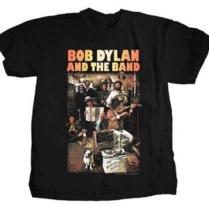 Bob Dylan Basement Tapes M, L, XL, 2XL Black T-Shirt