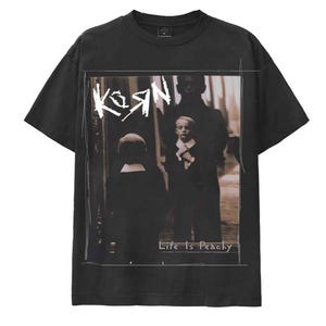 Korn Life is Peachy M, L, XL, 2XL Black T-shirt - Etsy