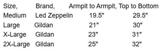 Led Zeppelin Japanese SRTS M, L, XL, 2XL Creme T-shirt - Etsy