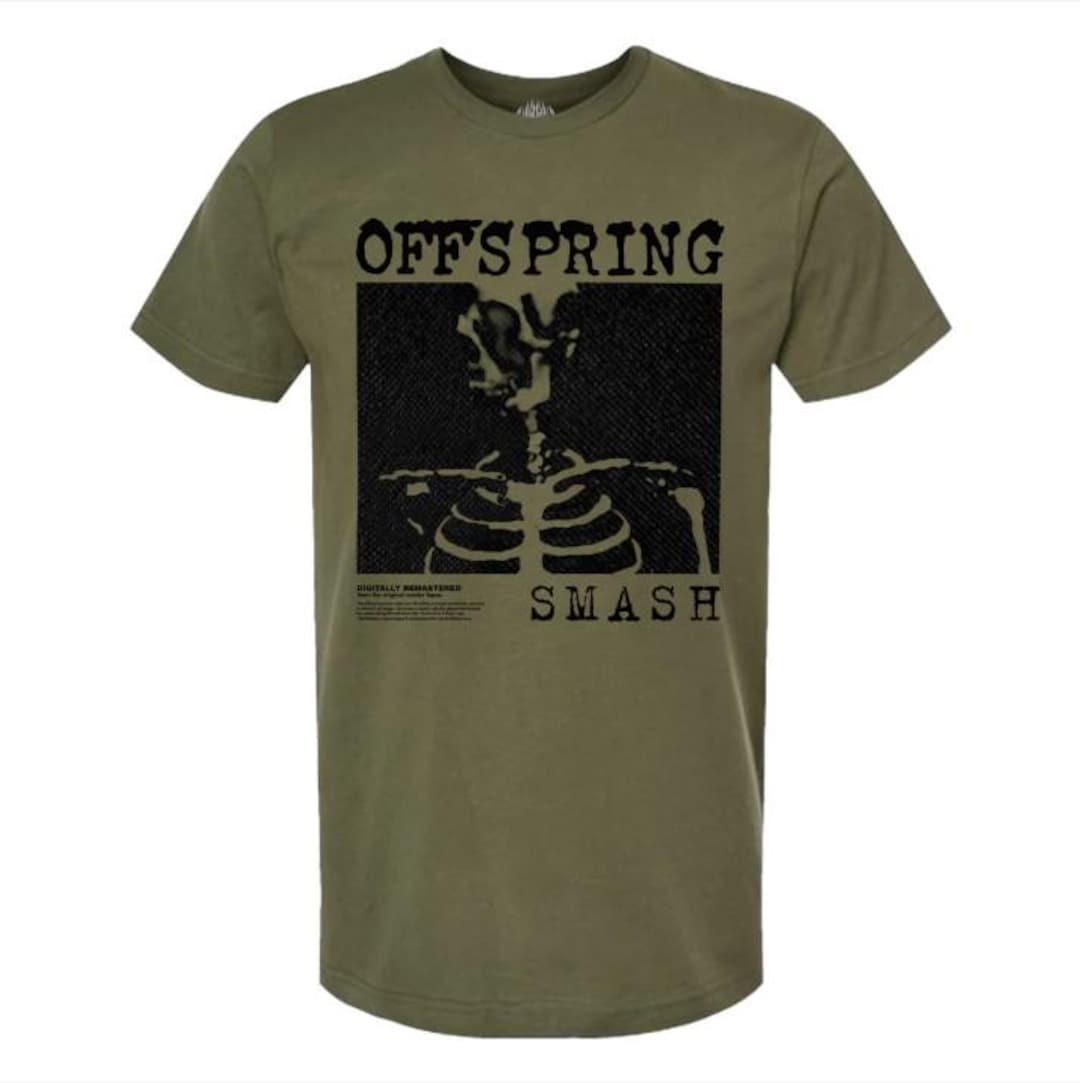 The Offspring Smash M, L, XL, 2XL Military Green T-shirt - Etsy