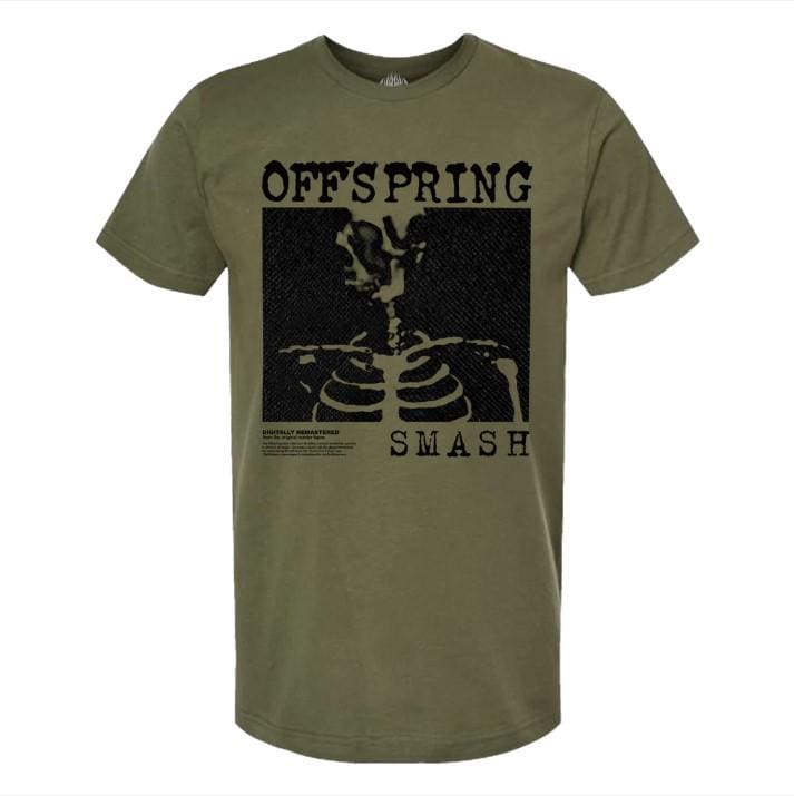 The Offspring Smash M, L, XL, 2XL Military Green T-shirt - Etsy