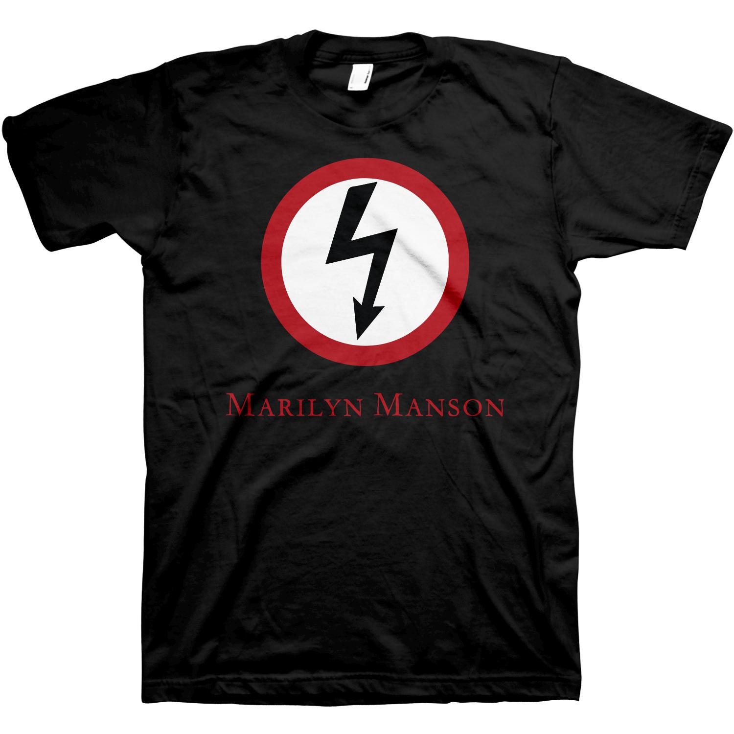 トップス 00s Marilyn Manson Tee Black 2XL Vintage Marilyn Manson Tee 2000s T-Shirt