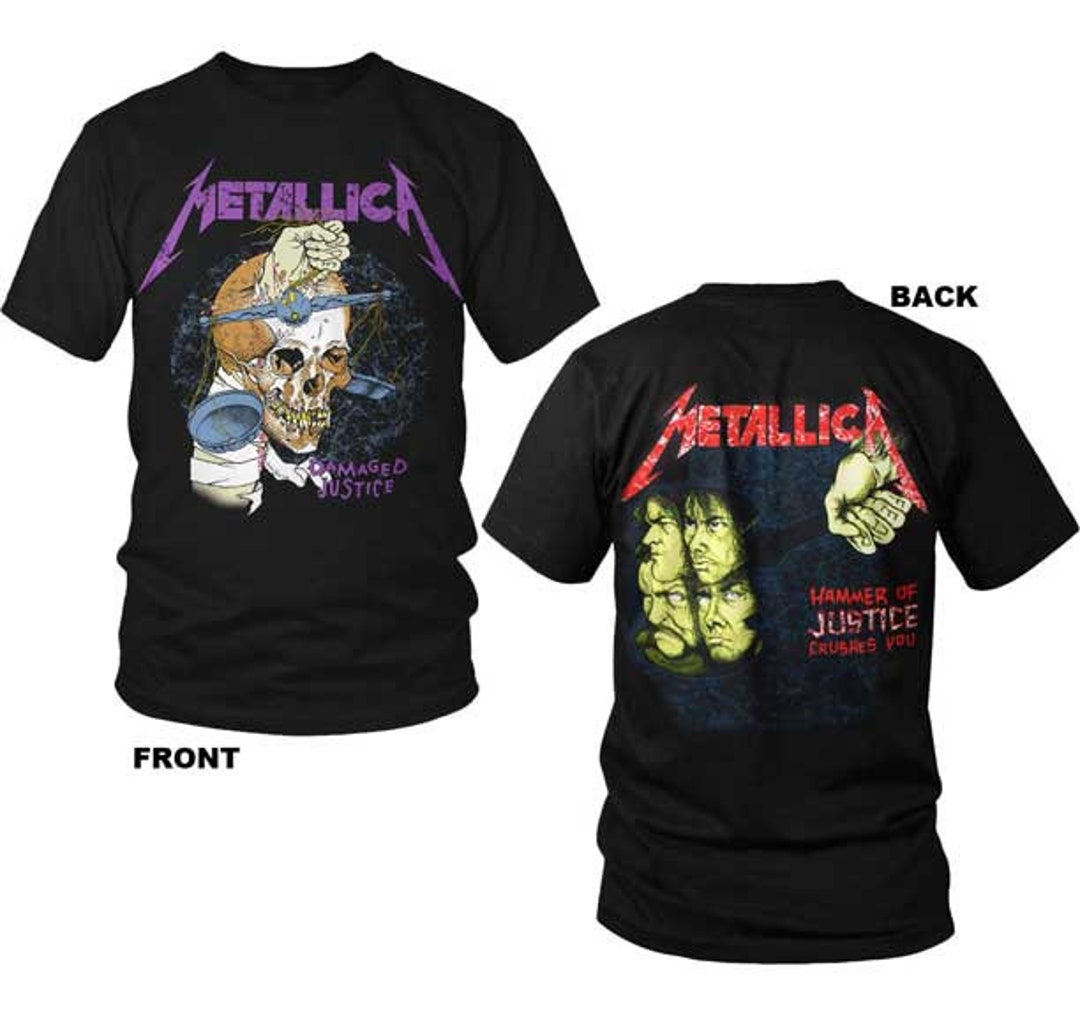 Metallica Harvester of Sorrow M, L, XL, 2XL, 3XL Black T-shirt - Etsy