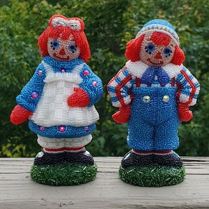 Perles Raggedy Ann & Andy
