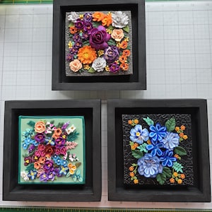 Framed Field of Flowers