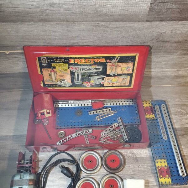 erector set 1960s