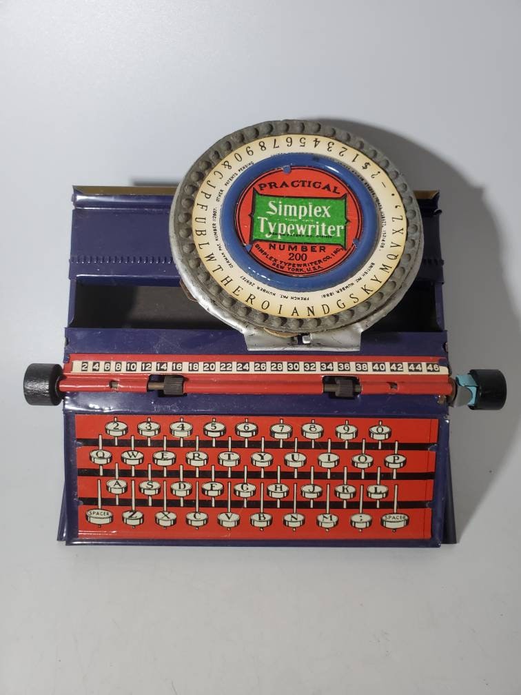 アンティーク】Simplex Typewriter ヴィンテージタイプライター