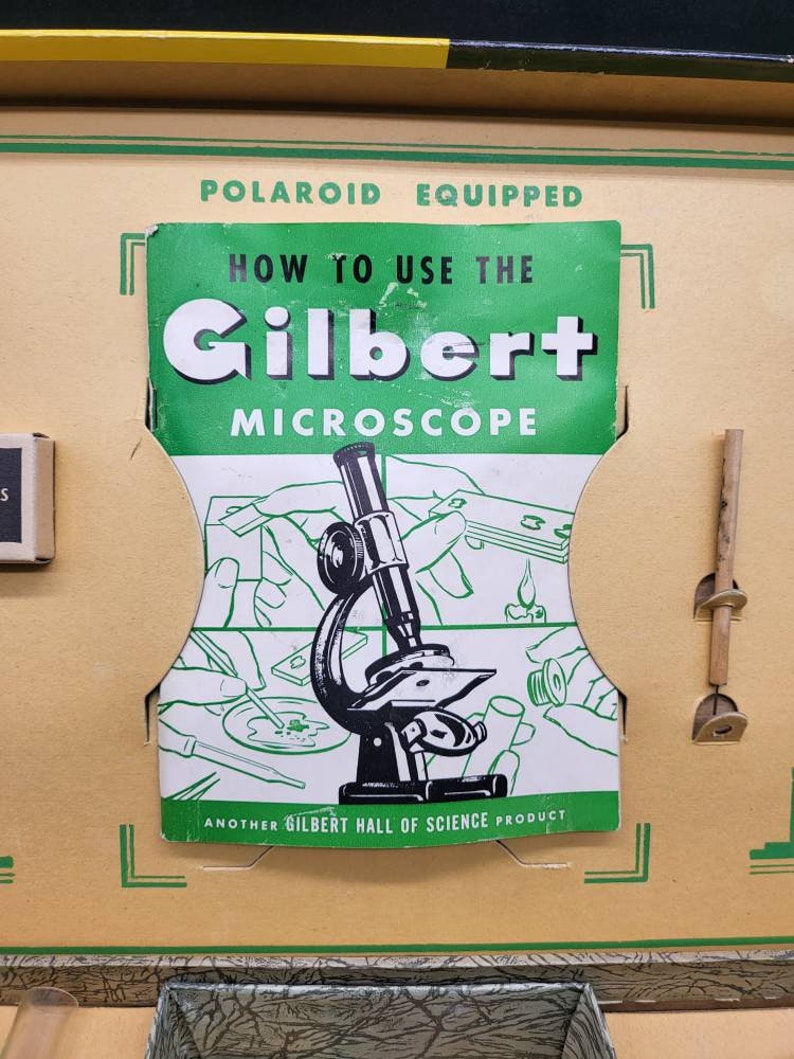 Vintage Gilbert Microscope Set No.5 18