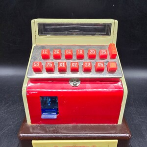 Vintage Metal Toy Cash Register - Etsy