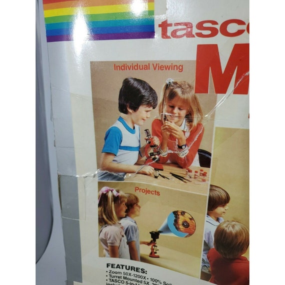 【maccoビカクシダセット】 Tasco 1985 5-way Microscope Kit 50X-1200X Zoom New Open Box - Etsy