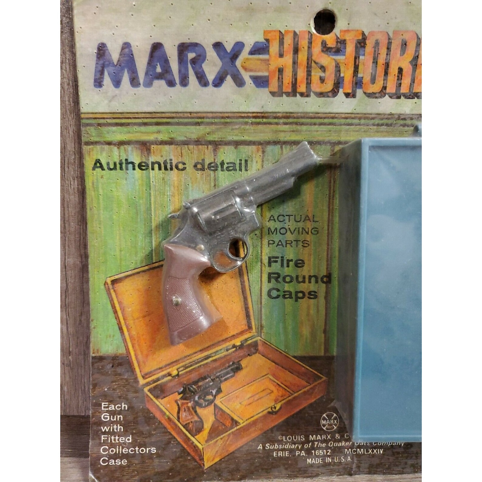 Vintage Marx Brand Miniature Metal Toy Gun .357 Magnum Etsy