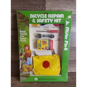 Vintage 1974 Oxwall Jr Mister Fix It Bicycle Repair Kit New Old Stock 12&quot;X 16&quot;