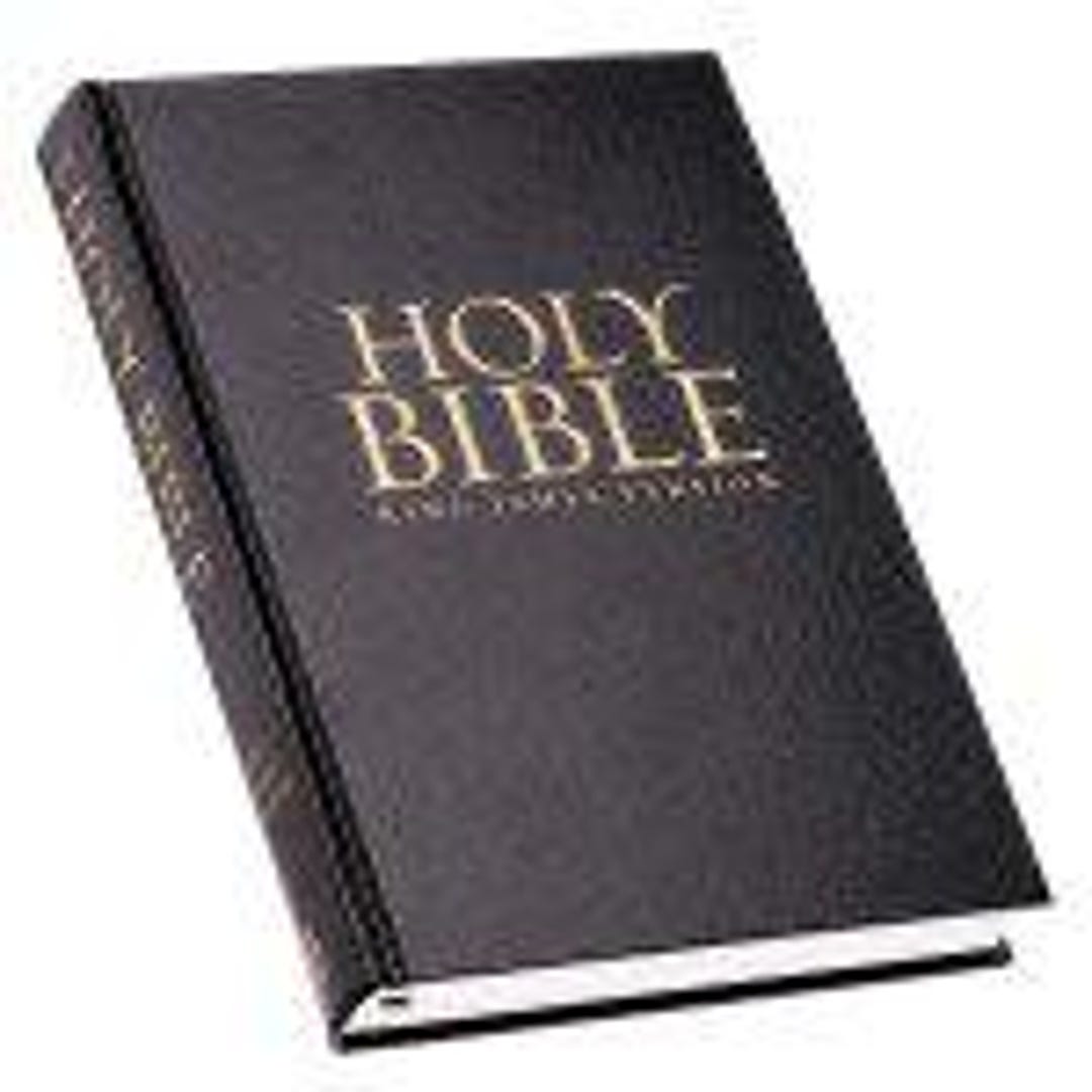 The Holy Bible KJV King James Version LARGE PRINT Hardcover.jesus Words ...